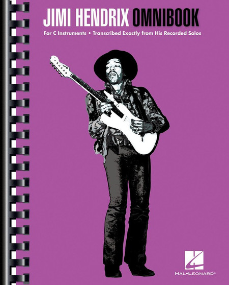 JIMI HENDRIX OMNIBOOK C INSTRUMENTS SHEET MUSIC BOOK