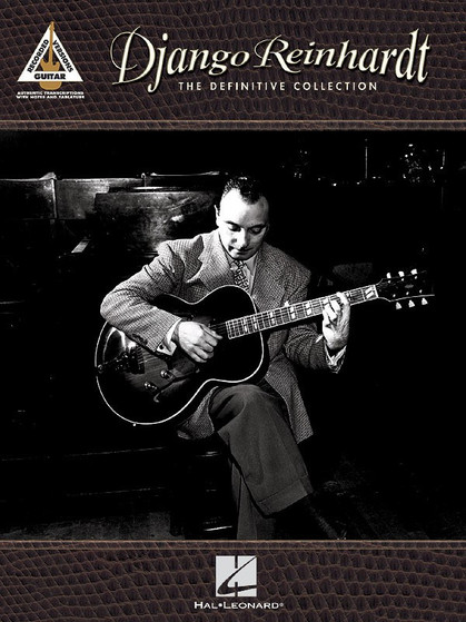 DJANGO REINHARDT DEFINITIVE COLL GTR TAB SHEET MUSIC BOOK