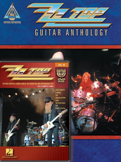 ZZ TOP GUITAR PACK SHEET MUSIC BOOK