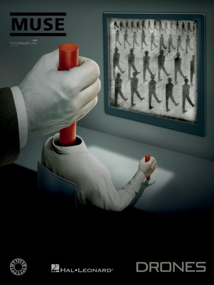 MUSE - DRONES PVG SHEET MUSIC BOOK