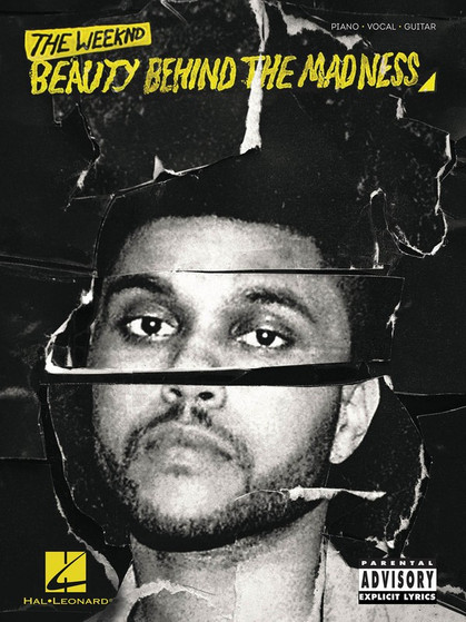 THE WEEKND - BEAUTY BEHIND THE MADNESS PVG SHEET MUSIC BOOK