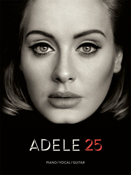 ADELE - 25 PVG SHEET MUSIC BOOK