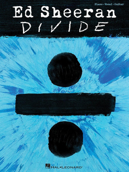 ED SHEERAN - DIVIDE PVG SHEET MUSIC BOOK