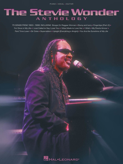 STEVIE WONDER ANTHOLOGY PVG SHEET MUSIC BOOK