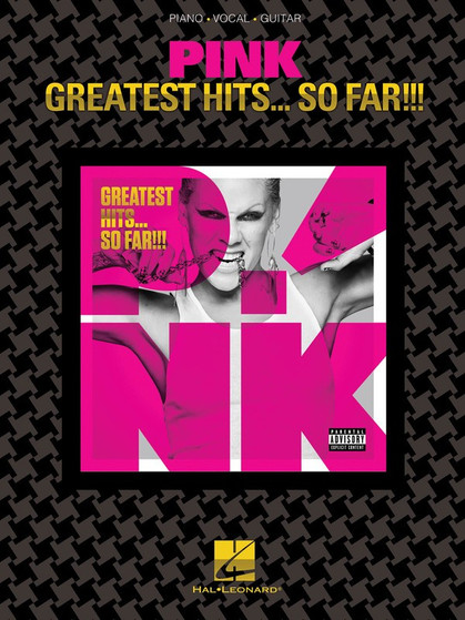 PINK GREATEST HITS SO FAR PVG SHEET MUSIC BOOK