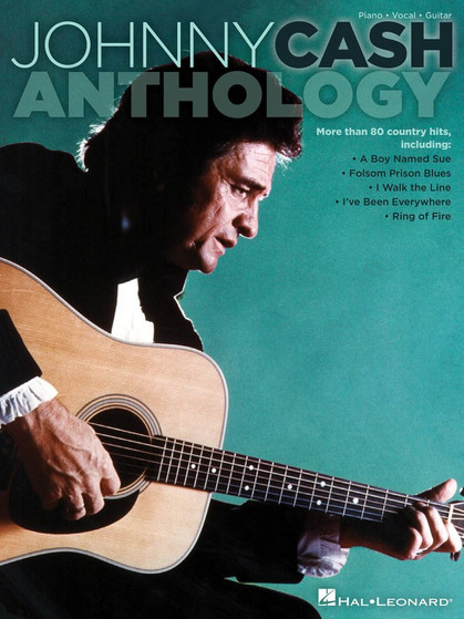 JOHNNY CASH ANTHOLOGY PVG SHEET MUSIC BOOK