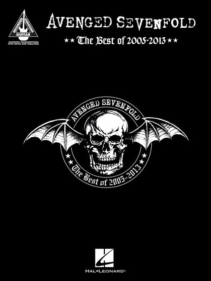 AVENGED SEVENFOLD - BEST OF 2005-2013 GUITAR TAB RV SHEET MUSIC BOOK