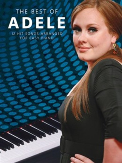BEST OF ADELE EASY PIANO SHEET MUSIC BOOK