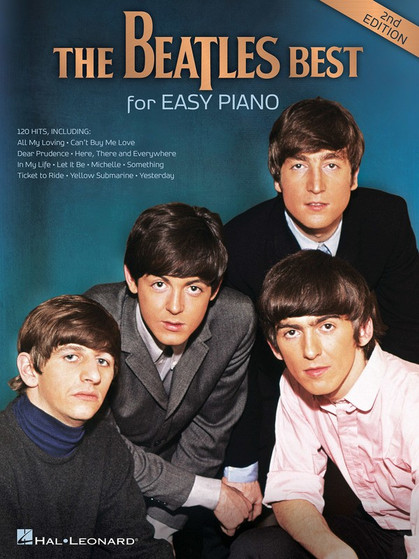 BEATLES BEST FOR EASY PIANO 2ND EDITION SHEET MUSIC BOOK