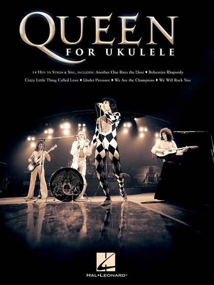 QUEEN FOR UKULELE SHEET MUSIC BOOK
