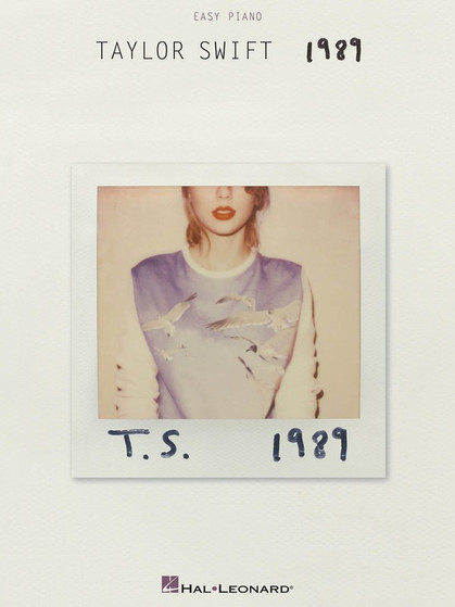 TAYLOR SWIFT 1989 EASY PIANO SHEET MUSIC BOOK