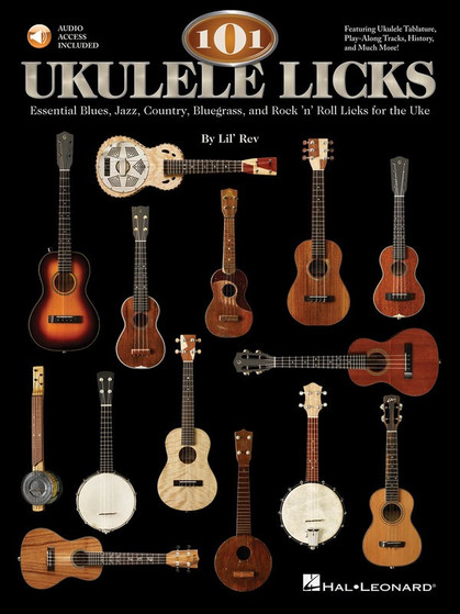 Hal Leonard101 UKULELE LICKS BK/OLA SHEET MUSIC BOOK