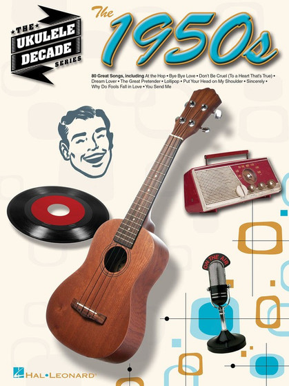 1950S THE UKULELE DECADE SERIES SHEET MUSIC BOOK