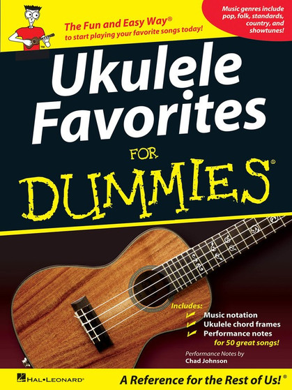 UKULELE FAVORITES FOR DUMMIES SHEET MUSIC BOOK