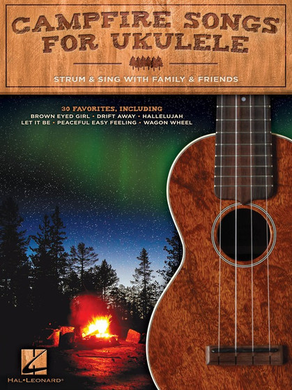 CAMPFIRE SONGS FOR UKULELE SHEET MUSIC BOOK
