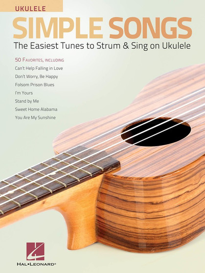 SIMPLE SONGS FOR UKULELE SHEET MUSIC BOOK