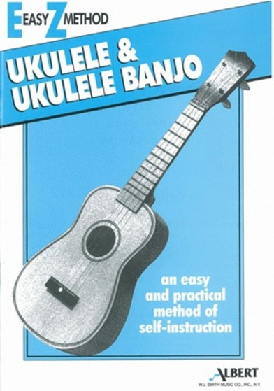EZ METHOD UKULELE BLUE SHEET MUSIC BOOK