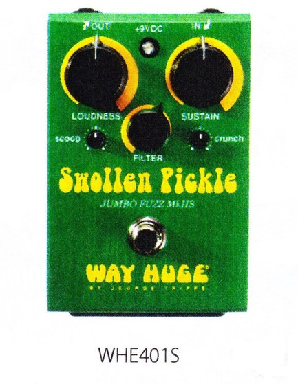 WAYHUGE   Swollen Pickle MK IIS   Jumbo Fuzz (Effect Pedal)