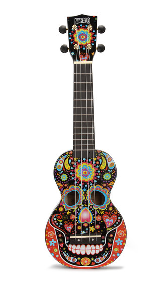 MAHALO Art Series Soprano Ukulele - Skull