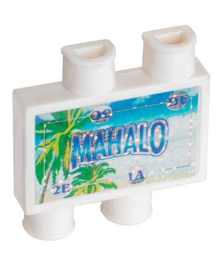 MAHALO  UKULELE PITCH PIPE - KEY of C