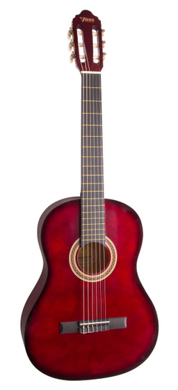 VALENCIA Series 100 Classical Guitar -Red Sunburst Full Size