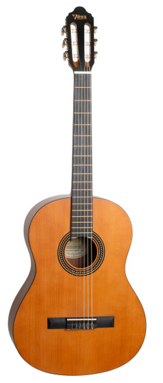 VALENCIA Series 200 Classical Guitar - Hybrid, Thin Neck - Left Hand -Natural Full Size