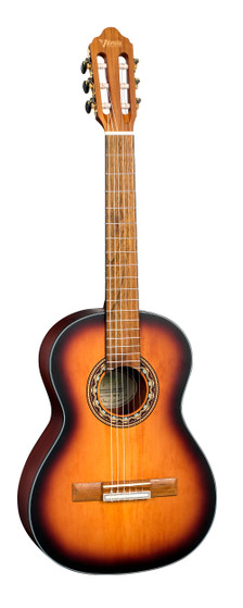 VALENCIA Series 300 Classical Guitar -Antique Sunburst 3/4 Size
