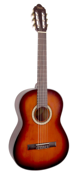 VALENCIA Series 400 Classical Guitar -Classic Sunburst Full Size