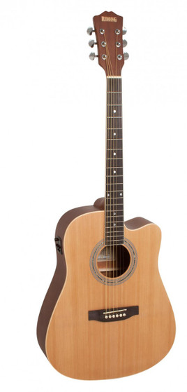 REDDING   Dreadnought Cutaway Electric/Acoustic    Natural (60)