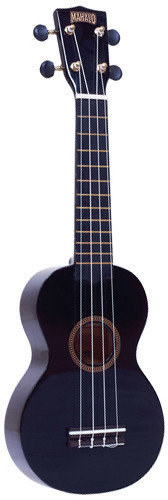 MAHALO Rainbow Series Soprano Ukulele Black.