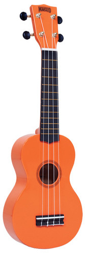 MAHALO Rainbow Series Soprano Ukulele Orange.