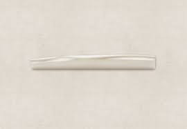 DR PARTS    Bone Saddle, Compensated B   White