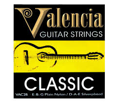 VALENCIA   Classical Guitar String Set   .28/.43