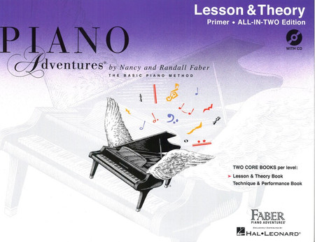 PIANO ADVENTURES ALL IN TWO PRIMER LESSON BK/CD MUSIC BOOK