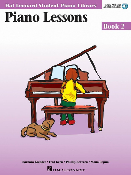 HLSPL PIANO LESSONS BK 2 BK/CD MUSIC BOOK
