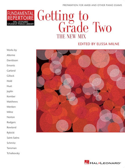 HLSPL GETTING TO GRADE TWO PIANO NEW MIX MUSIC BOOK