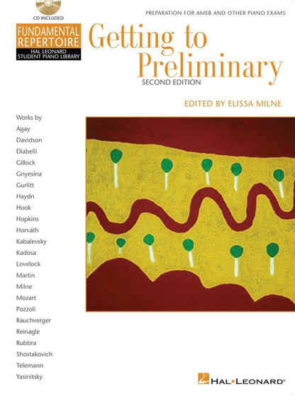 GETTING TO PRELIMINARY PIANO BK/CD HLSPL MUSIC BOOK