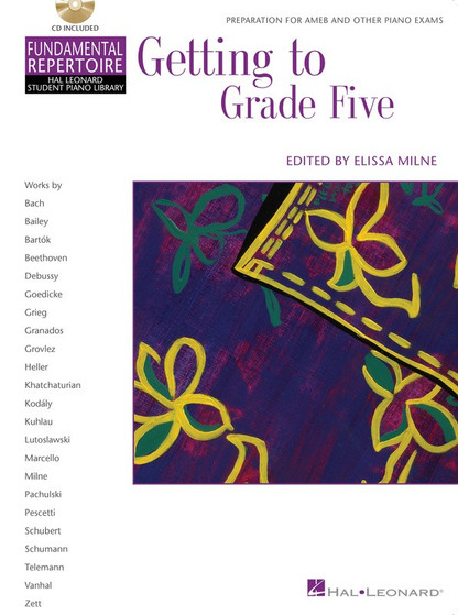 HLSPL GETTING TO GRADE FIVE PIANO BK/CD MUSIC BOOK