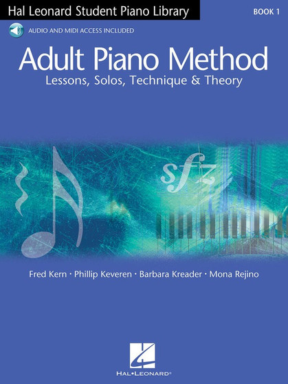 HLSPL ADULT PIANO METHOD BK/OLA MUSIC BOOK