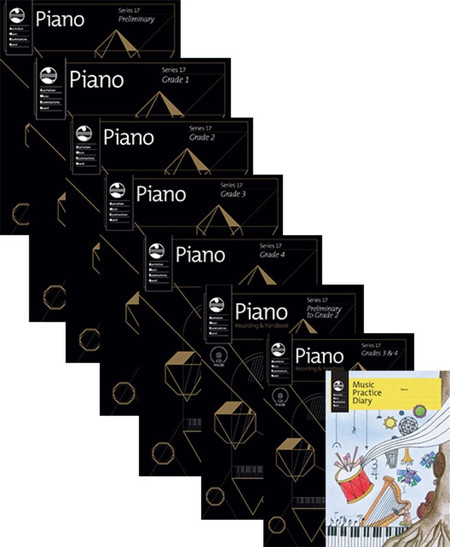 AMEB PIANO TEACHERS PACK SERIES 17 LEVEL 1 PREL 4 MUSIC BOOK