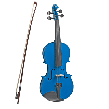 VALENTI   Colour Series   4/4 Violin Outfit Metalic Blue