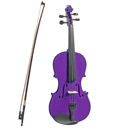 VALENTI   Colour Series   4/4 Violin Outfit Metalic Purple