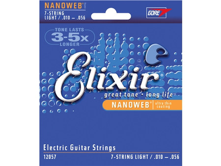 Elixir Electric Nano 7 String Lite 10 56