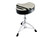 Mapex Retro saddle throne w/ spiral thread    White
