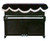 Top Cover for Upright Piano - Black