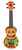 MAHALO Art Series Soprano Ukulele - Mahaloween