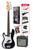 3/4 size Left hand Bass Guitar & Amp Package.