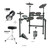 5 Piece Electronic Drum Kit Pack.