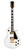 Guitar Electric - White LP style