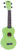 MAHALO Rainbow Series Soprano Ukulele Green.